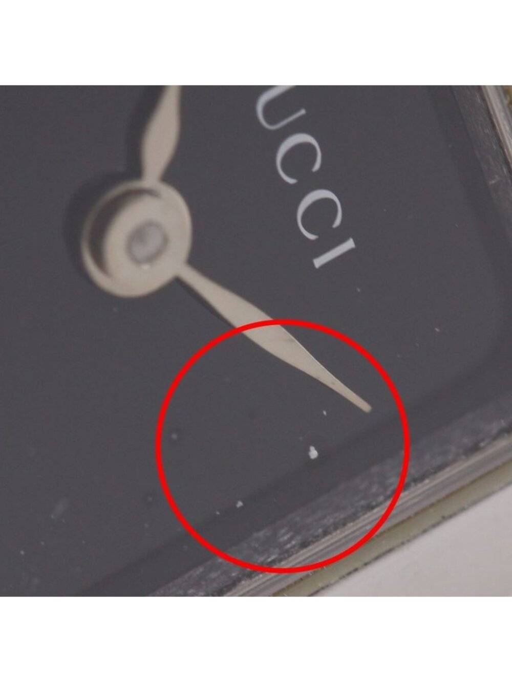 Gucci Stainless Steel Quartz Analog Display Black Dial Watch - Picture 9 of 10